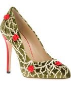 Charlotte Olympia Moss Pump - Lyst