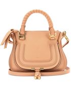 Chloé Baby Marcie Leather Tote - Lyst