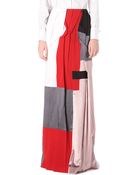 Maison Martin Margiela Patchwork Maxi Skirt - Lyst
