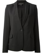 Theory Button Up Blazer - Lyst