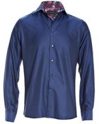 Duchamp Twill Floral Print Shirt - Lyst