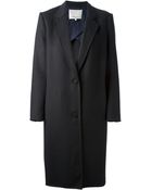 3.1 Phillip Lim Single Breasted Overcoat - Lyst