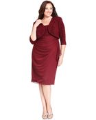 Alex Evenings Sleeveless Glitter Drape - Lyst