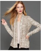 Inc International Concepts Marled Sequin Cardigan - Lyst