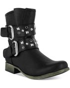 Mia Nashville Studded Booties - Lyst