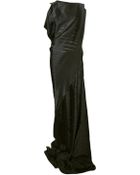 Plein Sud Draped Evening Gown - Lyst