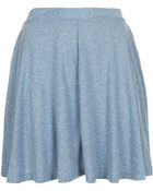 Topshop Blue Speckle Skater Skirt - Lyst