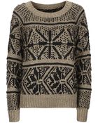 Alice + Olivia Snowflake Sweater - Lyst