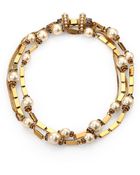 Aerin Erickson Beamon Crystal Bead Link Necklace - Lyst