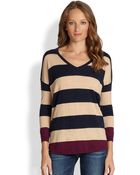 Joie Chyanne Striped Dolmansleeved Sweater - Lyst