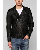 Urban Outfitters Zanerobe Cross Town Leather Jacket - Lyst