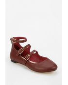 Urban Outfitters Betsey Johnson Blissful Buckle Flat - Lyst