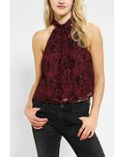 Urban Outfitters Pins and Needles Lace Open Back Top - Lyst
