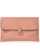 Balenciaga Padlock Clutch - Lyst