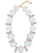 Bounkit Amethyst and Topaz Necklace - Lyst