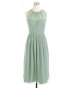 J.Crew Petite Megan Dress In Silk Chiffon - Lyst