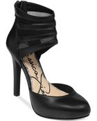 Jessica Simpson Avalyn Mesh 2 Piece Platform Pumps - Lyst