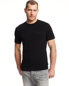 John Varvatos Usa Short Sleeve Pocket Tee - Lyst