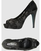 Alexandra Pumps With Open Toe - Lyst