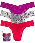 Hanky Panky Thong Exclusive 3 Pack Original Rise - Lyst