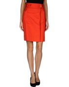 Marc By Marc Jacobs Knee Length Skirt - Lyst