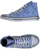 Black Dioniso Hightop Trainers - Lyst