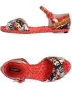 Dolce & Gabbana Sandals - Lyst