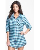 Make + Model Flannel Nightshirt - Lyst
