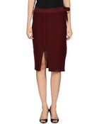 Sonia Rykiel Knee Length Skirt - Lyst