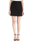 3.1 Phillip Lim Faux Wrap Aline Skirt - Lyst