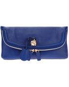 Alexander McQueen Skull Padlock Clutch - Lyst