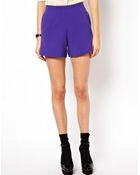 Monki Asos Shorts with High Waist - Lyst