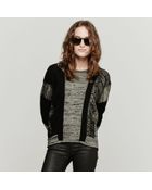 Helmut Lang Long Sleeve Pullover Sweater - Lyst