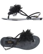 Liu Jo Flip Flops - Lyst