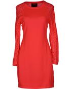 Markus Lupfer Short Dress - Lyst