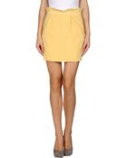 Pinko Mini Skirt - Lyst