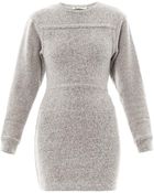 T By Alexander Wang Brushed Wool-Knit Dress - Lyst