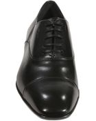 Ferragamo Shoes Rubber Sole Leather Oxford Shoes - Lyst