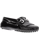 Tod's Patent Loafer - Lyst