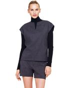 Club Monaco Jamie Wool Shirt - Lyst