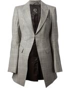 McQ by Alexander McQueen Check Blazer - Lyst
