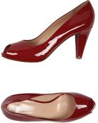 Bally Pumps With Open Toe - Lyst