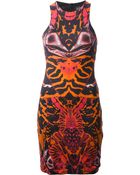 McQ by Alexander McQueen Printed Shift Dress - Lyst