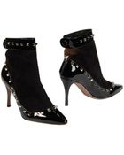 Valentino Ankle Boots - Lyst