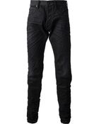 Emporio Armani Washed Jeans - Lyst