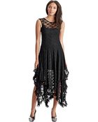 Free People French Court Sheer Lace Slip - Lyst