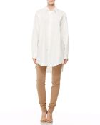 Donna Karan New York Over Sized Button Down Shirt - Lyst