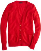 J.Crew Collection Cashmere Boyfriend Cardigan - Lyst