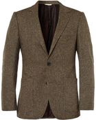 Billy Reid Heirloom Slim-Fit Herringbone Wool-Tweed Blazer - Lyst