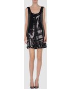 Class Roberto Cavalli Short Dress - Lyst